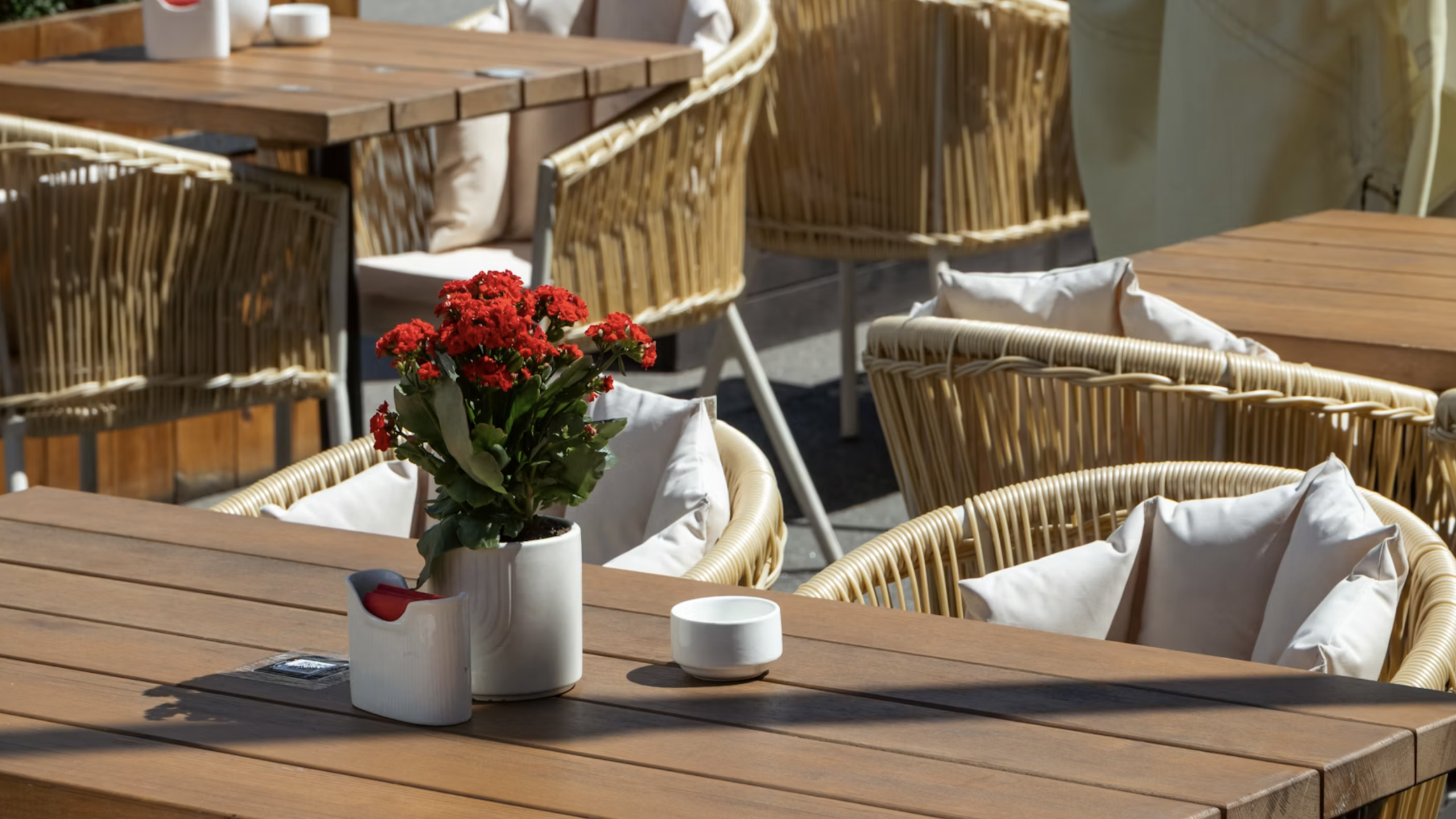sunny patio dining at town center virginia beach