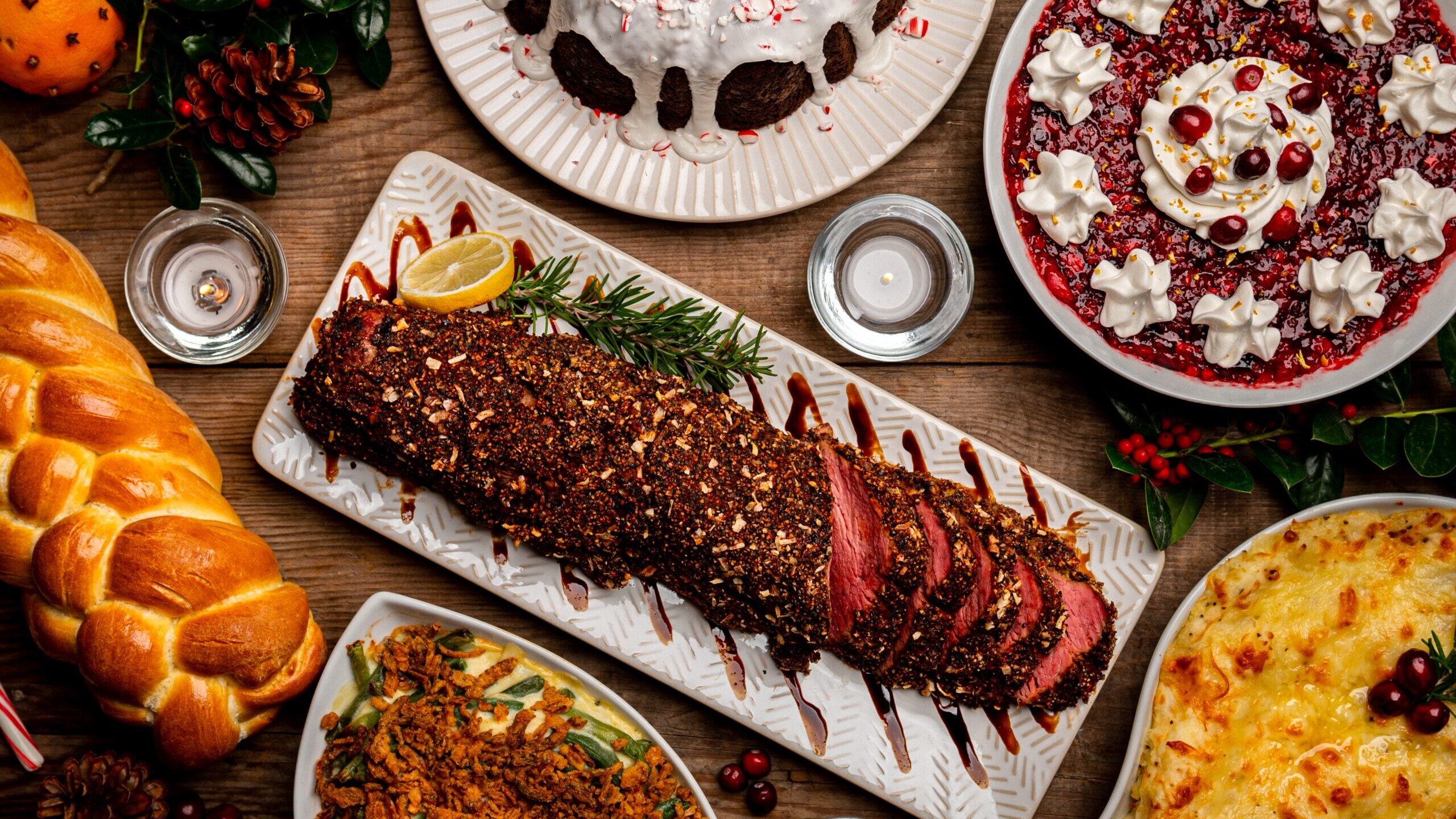 holiday catering and dining